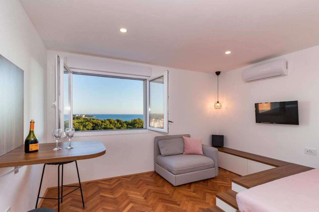 Top Floor Modern Apartment With Incredible Views Póla Kültér fotó